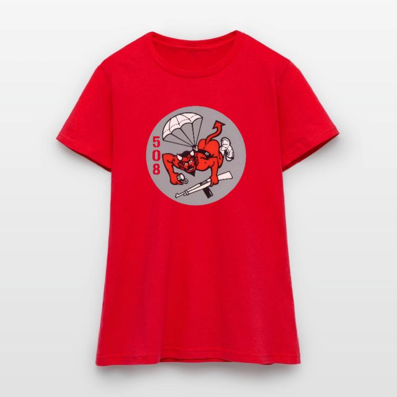 508th Airborne Division "Red Devils" from the Second Women's T-Shirt