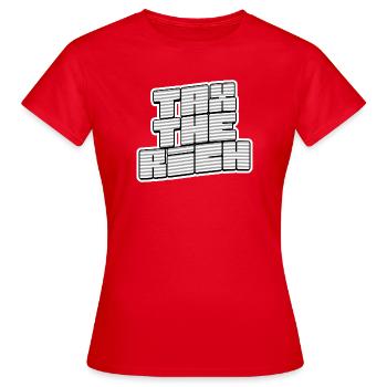 Tax The Rich - Women's T-Shirt - red - Front - AI Model Female 172 dark (172cm)