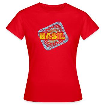 Basil as a hobby - Women's T-Shirt - red - Front - AI Model Female 172 dark (172cm)
