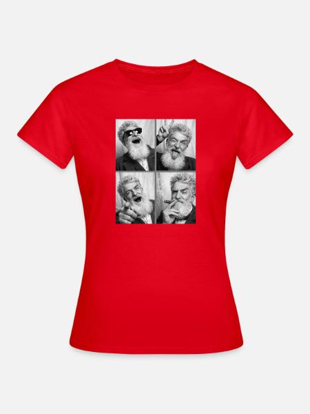 John Brown Fotostreifen - Frauen T-Shirt - Rot