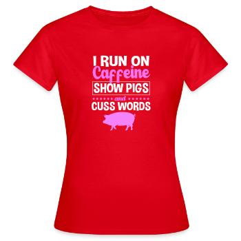 Vieh Viehzüchter - Frauen T-Shirt - Rot - Vorne - AI Model Female 172 dark (172cm)