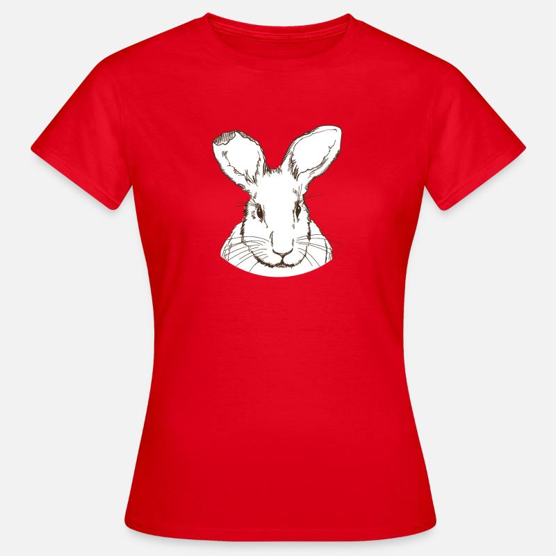 Rabbit - Women's T-Shirt - red