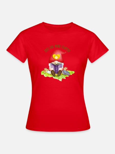 Nur noch ein Kapitel - Frauen T-Shirt - Rot
