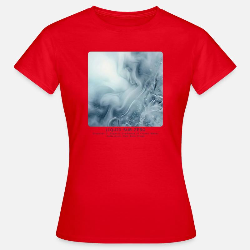 Liquid Sub-Zero - Women's T-Shirt - red
