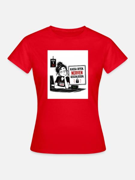 Innerlich gekündigt  - Frauen T-Shirt - Rot