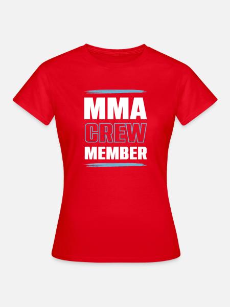 Mma Crew - Frauen T-Shirt - Rot