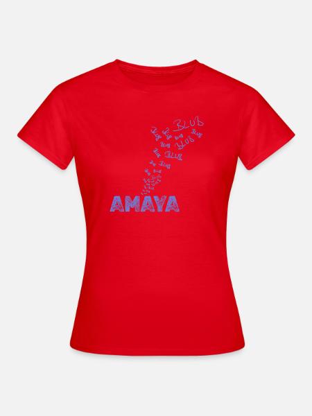 Geschenk für Amaya - Frauen T-Shirt - Rot