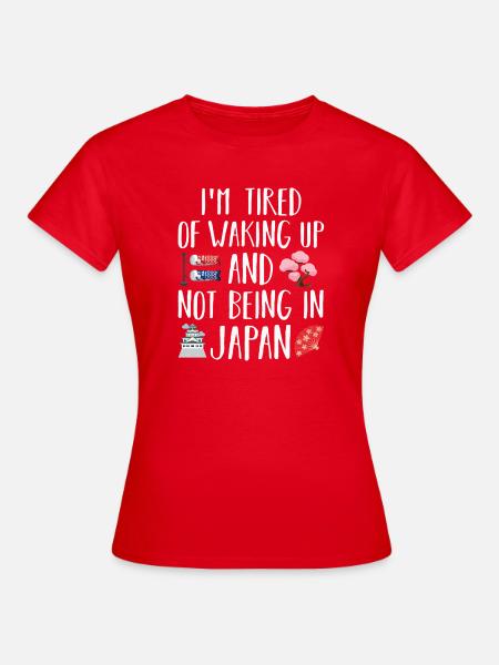 Japan - Frauen T-Shirt - Rot