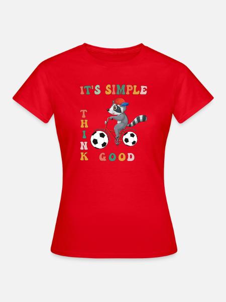 Fußball Event - Frauen T-Shirt - Rot