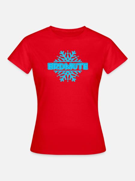 Vorname Erdmute - Frauen T-Shirt - Rot
