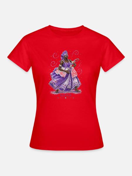 Oma - Frauen T-Shirt - Rot