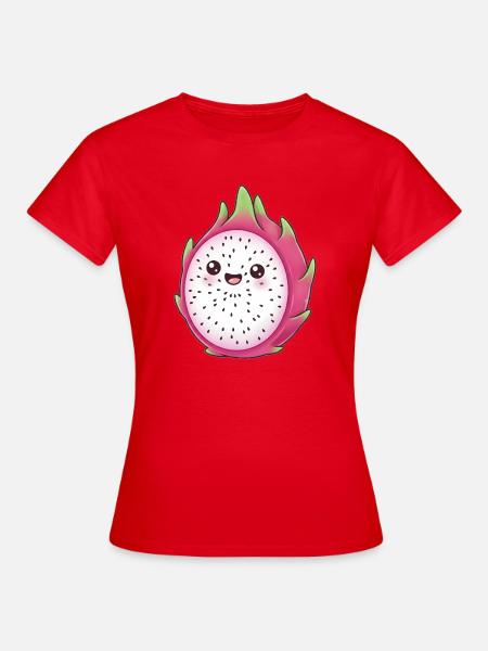 Drachenfrucht - Frauen T-Shirt - Rot