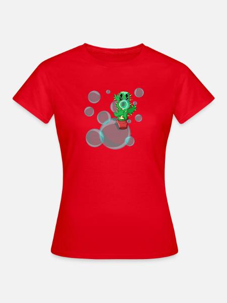KLARER ATEM - Frauen T-Shirt - Rot