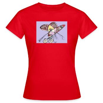 Le citoyen de la haute couture - T-shirt Femme - rouge - Devant - AI Model Female 172 dark (172cm)