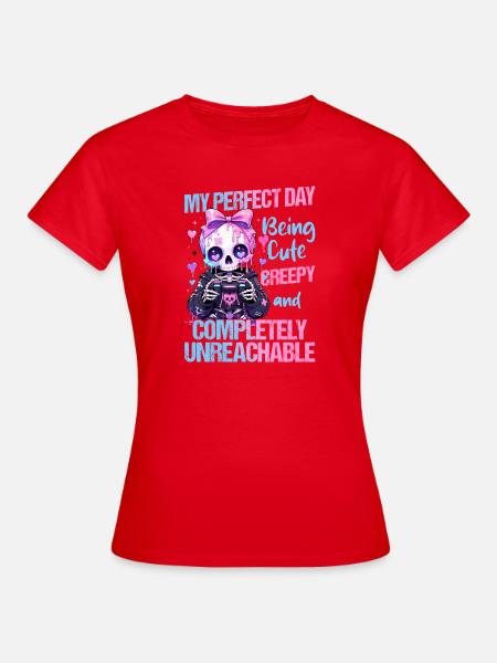 Pastel Goth Soft Goth Gaming Gamer - Frauen T-Shirt - Rot