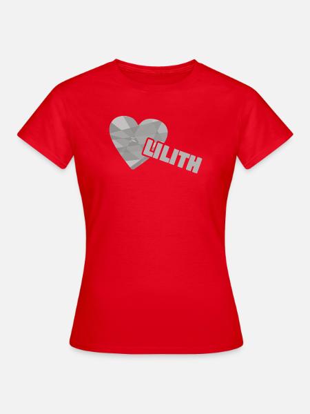 Herzchen Lilith - Frauen T-Shirt - Rot