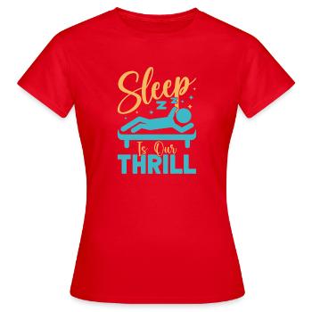 Anesthesiologist Our Thrill Anesthesia - Frauen T-Shirt - Rot - Vorne - AI Model Female 172 dark (172cm)