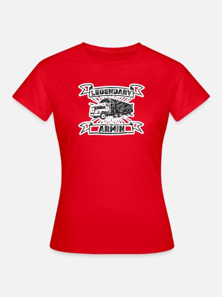 Armin als Brummi - Frauen T-Shirt - Rot