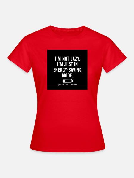 komisch - Frauen T-Shirt - Rot