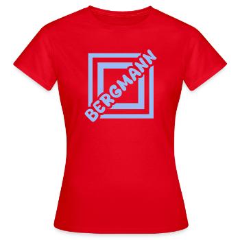 mineur - T-shirt Femme - rouge - Devant - AI Model Female 172 dark (172cm)