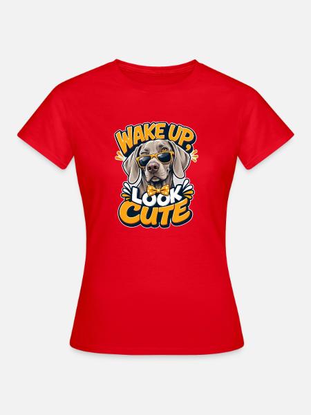 Weimaraner - Frauen T-Shirt - Rot