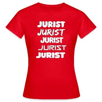 Avocat de profession - T-shirt Femme - rouge - Devant - AI Model Female 172 dark (172cm)