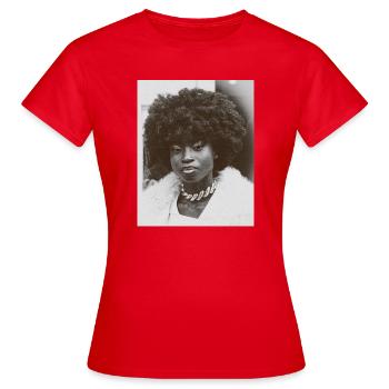 Next to you - T-shirt Femme - rouge - Devant - AI Model Female 172 dark (172cm)