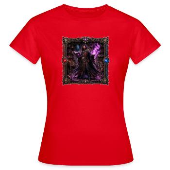 Warlock - Women's T-Shirt - red - Front - AI Model Female 172 dark (172cm)
