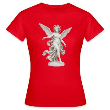 Winged Medusa goddess - Women's T-Shirt - red - Front - AI Model Female 172 dark (172cm)