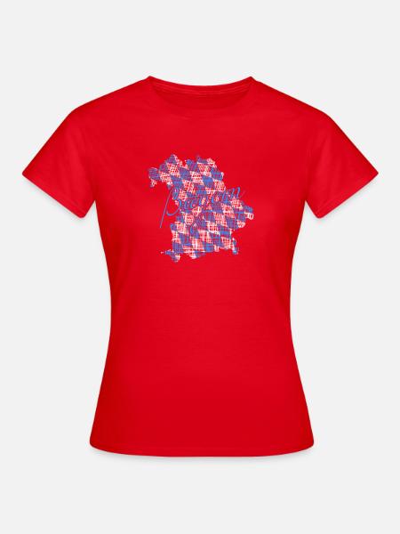 Bayern  - Frauen T-Shirt - Rot