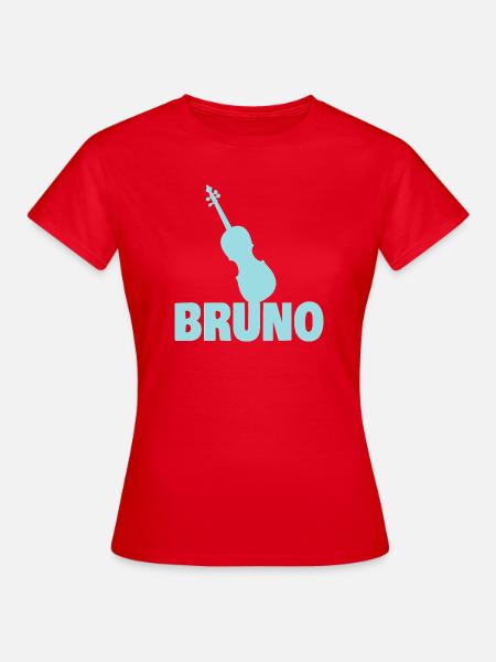 Bruno - Frauen T-Shirt - Rot