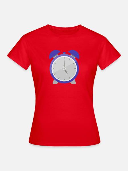 Wecker - Frauen T-Shirt - Rot
