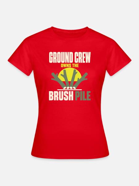 Arborist Baumpfleger Baumdienst Klettergeschenk - Frauen T-Shirt - Rot