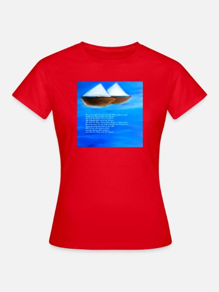 Freundschaft - Frauen T-Shirt - Rot