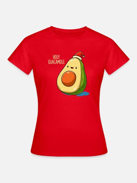 Heiliges Guacamole Avocado - Frauen T-Shirt - Rot