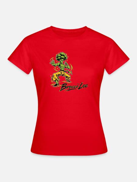 BroccoLee Kampfsbrokkoli - Frauen T-Shirt - Rot