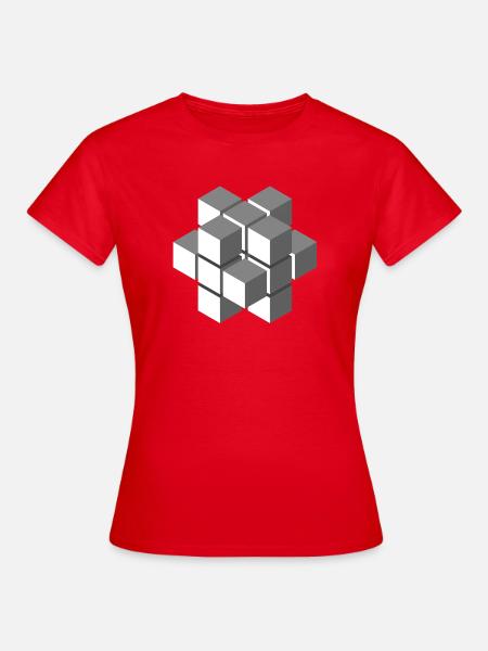 Iso-Kreuz 226 - Frauen T-Shirt - Rot
