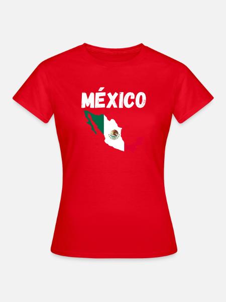 Mexican Mexico - Frauen T-Shirt - Rot