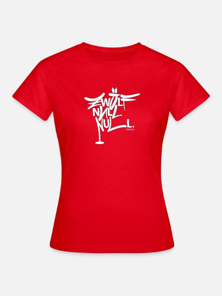 1200 Graffiti Schriftzug - Frauen T-Shirt - Rot