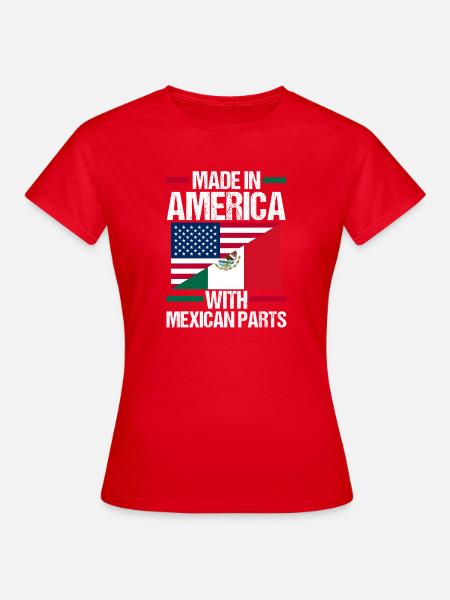 Mexican Mexico - Frauen T-Shirt - Rot