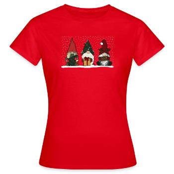 Brownie - T-shirt Femme - rouge - Devant - AI Model Female 172 dark (172cm)