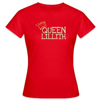 Lillith - Frauen T-Shirt - Rot - Vorne - AI Model Female 172 dark (172cm)