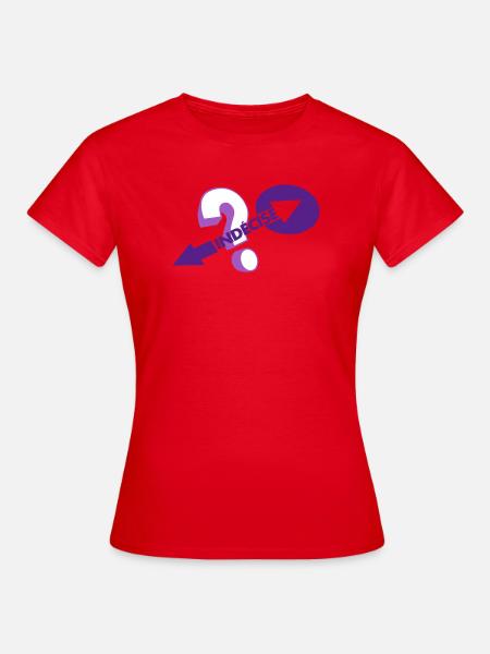 Unentschieden - Frauen T-Shirt - Rot