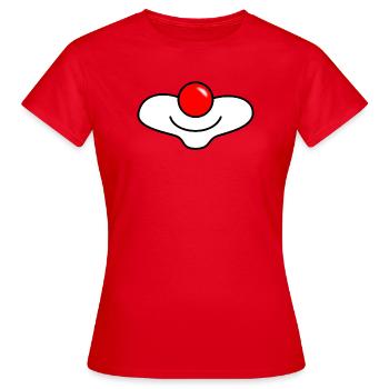 HUMOR. QUOTATION. MESSAGE. RETIREMENT. ANNIVERSARY. - Women's T-Shirt - red - Front - AI Model Female 172 dark (172cm)