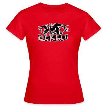 Sans peur - T-shirt Femme - rouge - Devant - AI Model Female 172 dark (172cm)