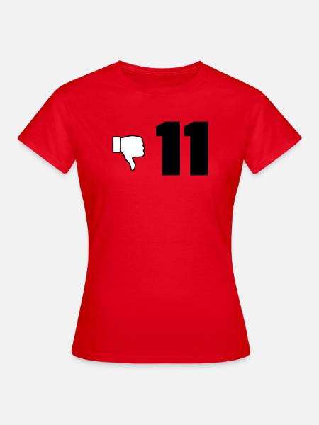 Elf schlecht - Frauen T-Shirt - Rot