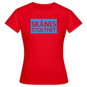 La fierté de la Scanie - T-shirt Femme - rouge - Devant - AI Model Female 172 dark (172cm)
