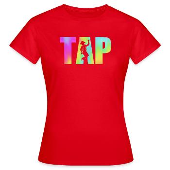 Tanzlehrer - Frauen T-Shirt - Rot - Vorne - AI Model Female 172 dark (172cm)