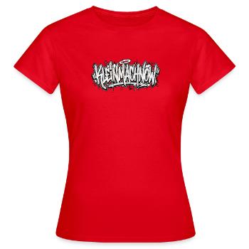 Kleinmachnow Berlin Graffiti Oldschool Hip Hop - T-shirt Femme - rouge - Devant - AI Model Female 172 dark (172cm)