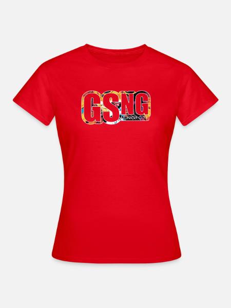 Giesing - das andere Stadtviertel Münchens! - Frauen T-Shirt - Rot